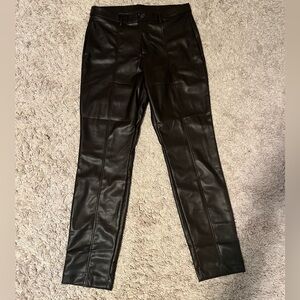 NWOT GAP Vegan Leather Straight Pants